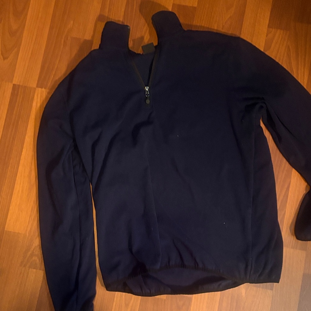 32 Degrees Men's Dark Blue Zip-Up Sweater